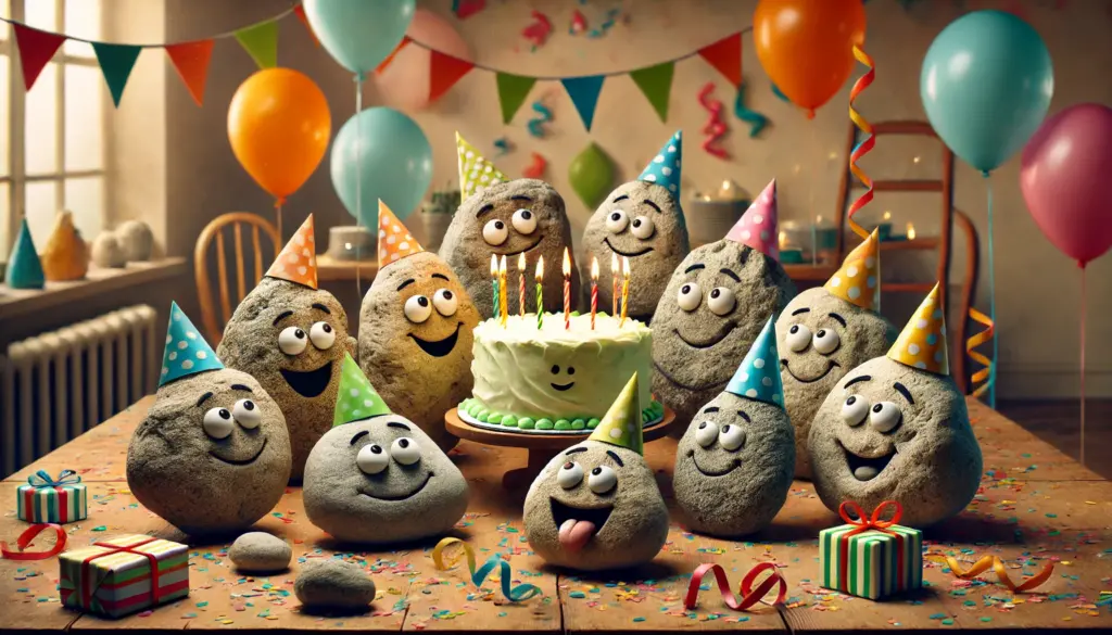 Happy (Irrelevant) Birthday to You, and You, and Yes, Even You, Rocks!