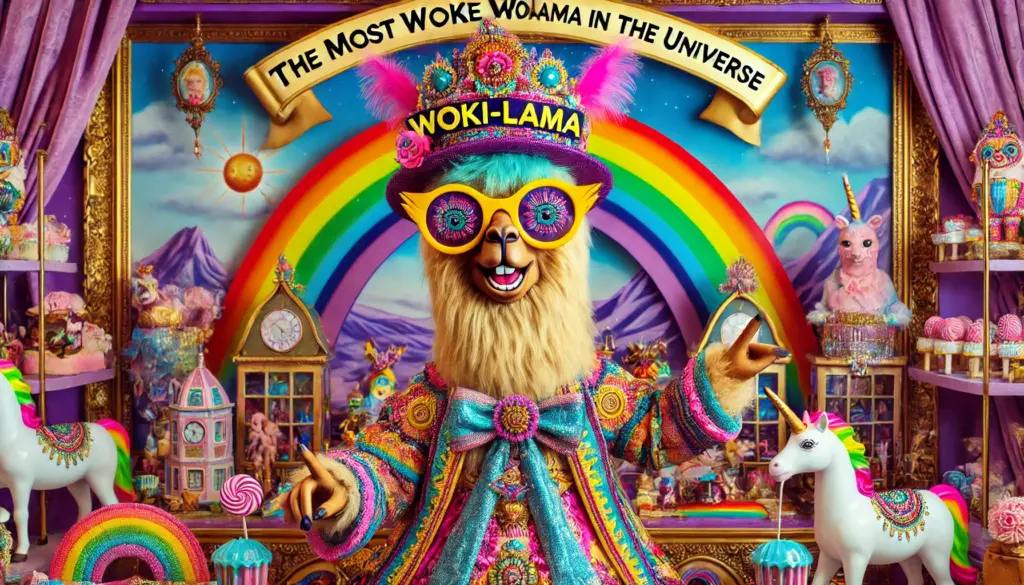 Wokey Woke Wokipants – The Most Woke Woki-Lama In The Universe