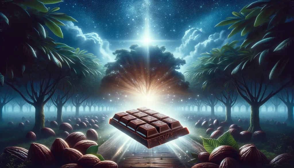 The Sweet Poetry of Dark Chocolate and Pure Cacao: A Divine Indulgence