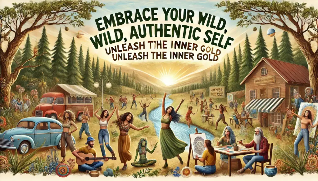 Embrace Your Wild, Authentic Self: Unleash the Inner Gold
